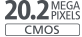CMOS med 20,2 megapiksler